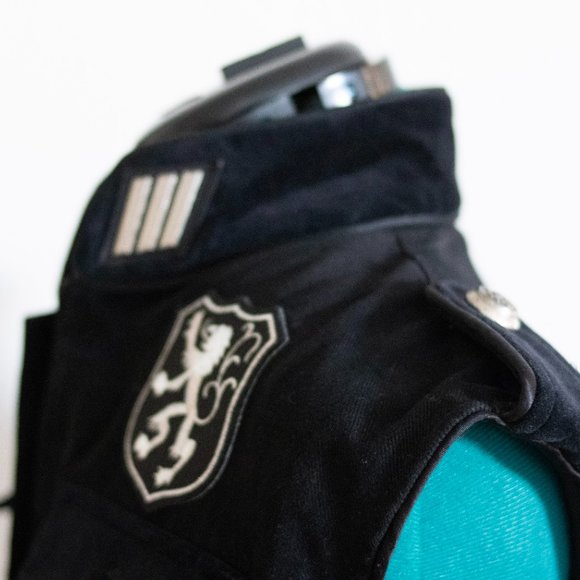 Shrine Gothic Military Vampire Vest M - Picture 4 of 9